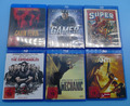 Blu-ray Auswahl,Sammlung FSK 18 Filme Serien Steelbook 3D