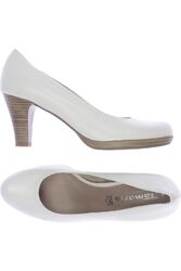 Tamaris Pumps Damen High Heels Stiletto Peep Toes Gr. EU 39 Leder Weiß #qnd2zmomomox fashion - Your Style, Second Hand