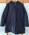 GANT Damen Winterjacke Parka Mantel XXL Dunkelblau Kapuze Fell *TOP*