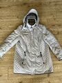 Bexleys Jacke Winterjacke Grau Creme Damen Gr. 44