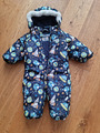 Baby Winter Overall warm gefüttert Gr. 80 Overall Schneeanzug