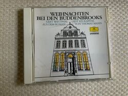 CD Weihnachten bei den Buddenbrooks - Gert Westphal liest ein Kapitel mit Musik