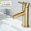 Gold Waschtisch Armatur Wasserhahn Bad Waschbecken Badrmatur Mischbatterie DHL