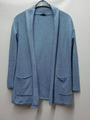 verschlusslose blaue Strickjacke Gr. M von H&M