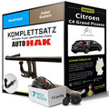 Anhängerkupplung abnehmbar für CITROEN C4 Grand Picasso +E-Satz Kit NEU