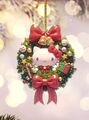 Weihnachtsdeko Hello Kitty Acryl Weihnachtsdeko flach Baumschmuck