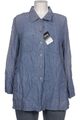 Peter Hahn Bluse Damen Oberteil Hemd Hemdbluse Gr. EU 44 Blau #xzezul9