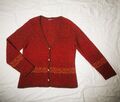 Cardigan aus 100%Alpaka von Apu Kuntur! Gr. L Baby Alpaka Strickjacke Jacquard