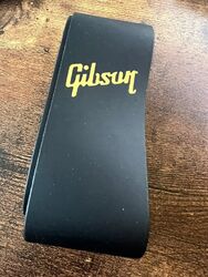 Brandneu Gibson USA schwarzes Leder-Gitarrengurt