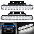 2 * 12V Universal 20 LED Weiß Tagfahrlicht Tagfahrleuchten DRL Scheinwerfer AUTO