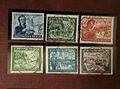 Deutsches   REICH, 1943,Lot, Mi  888-893,gestempelt 