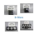 B-Ware Milos anthrazit, Steckdose, Schalter, Dimmer, Antennendose, Rahmen usw. X