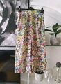 Hose Culotte Gr. S Floral Blumen Weiß Only For Miss