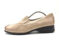 Semler Damen Halbschuh Slipper Comfortschuh Beige Gr. 43 (UK 9)