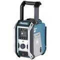 Makita Baustellenradio DAB, DAB+ AUX, Bluetooth®, USB spritzwassergeschützt,