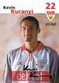 Kevin Kuranyi VfB Stuttgart Autogrammkarte 2002 Debitel Trikot signiert