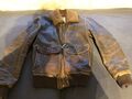 CHEVIGNON PARIS VINTAGE PILOTEN A2 LEDERJACKE*NOUGAT BRAUN*CASUAL*GR: M TIP TOP