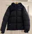 Tommy Hilfiger Navy New York Hooded Puffer Jacket Größe M - Neuwertig