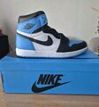 Nike Air Jordan 1 Retro High OG University Blue UNC Toe 45,5 NEU