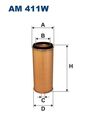 FILTRON Sekundärluftfilter AM 411W Filtereinsatz