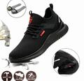 Herren Sicherheitsschuhe Leicht Mit Stahlkappe Arbeitsschuhe Sneaker Sportliche