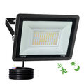 10W-100W LED Fluter Außen Strahler mit Bewegungsmelder 230V Flutlicht IP66 Lampe