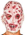 Maske Narbengesicht Latex Zombie Horror Grusel Halloween Karneval Fasching