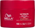 Wella Ultimate Repair Haarmaske für geschädigtes Haar mit AHAs und Omega 9, 150ml