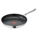 Tefal E31004 Edelstahl-Pfanne 24 cm Jamie Oliver Cook Smart Induktion Antihaft