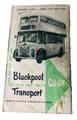 Blackpool Transport Guide Straßenbahn Straßenbahn Bus Oldtimer mit Karte ausklappbar ra