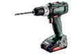 Metabo Akku-Bohrschrauber BS18L im Set mit 2x 2,0AH Akkus, Ladegerät und Koffer