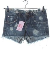 ZARA Jeansshorts Damen Gr. DE 34 blau Casual-Look