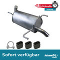 Endschalldämpfer für Opel Corsa C 1.2 & 1.2 16V, 1.4 Twinport ab. 2000-, Aus