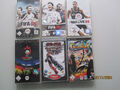 PSP Spiele Konvolut, 6 Spiele, 4 Sportspiele, 1 Kampfspiel, 1 Autorennen, Top!