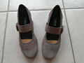 Riemchen-Pumps,grau, von Gabor,Gr.4(37)