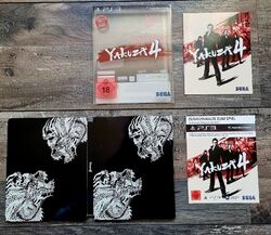 Yakuza 4-Kuro Limited Special Steelbook Edition PS3