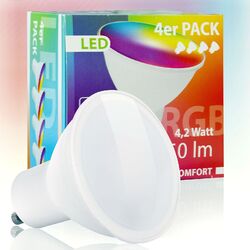 Deckenleuchte LED Decken- Wand-Lampe Spot Strahler GU10 Büro Flurlampe Leuchte