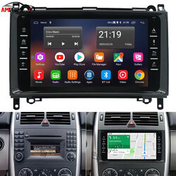 Autoradio Für Mercedes-Benz A/B Klasse/Vito W169 W639 W245 GPS Navi Android 10.0