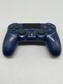 Sony PlayStation ORIGINAL Dualshock PS4 Controller  Midnight Blue | Akku defekt