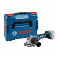 Bosch Akku-Winkelschleifer BITURBO mit X-LOCK GWX 18V-15 C, Solo Version, L-BOXX