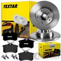 TEXTAR BREMSSCHEIBEN 274mm + BELÄGE HINTEN für RENAULT MEGANE GRANDTOUR + SCENIC