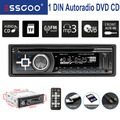 Autoradio Mit CD DVD Player MP3 USB Bluetooth FM AUX Eingang Radio Single 1 DIN