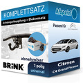 Für Citroen C4 Grand Picasso 06-13 BRINK Anhängerkupplung abnehmbar + 7polig neu