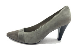 GABOR DAMENSCHUHE ABSATZSCHUHE PUMPS Gr:40,5 Uk:7 GRAU