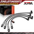 4x Zündleitungssatz Zündkabel für VW Beetle Golf Polo Skoda Rapid Seat Ibiza