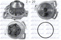 DOLZ Wasserpumpe Motorkühlung A158 1 für AUDI 90 B3 893 894 8A2 89 8B3 100 C3 85