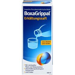 BOXAGRIPPAL Erkältungssaft 180 ml PZN12871651