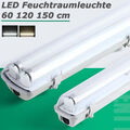 LED Feuchtraumleuchte Badlampe Keller Wannenleuchte Neonlampe 60/120/150cm IP65