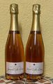 2X " Rosé" Champagner, Callot-Demy,  "Blanc de Noirs" je 0,75l