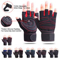 Fitness Handschuhe Halbfinger Trainingshandschuhe Handschuh Kraft Training MTB